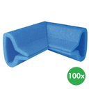Eckenschutzprofil aus Schaum, Omega 10, 100 Stk.