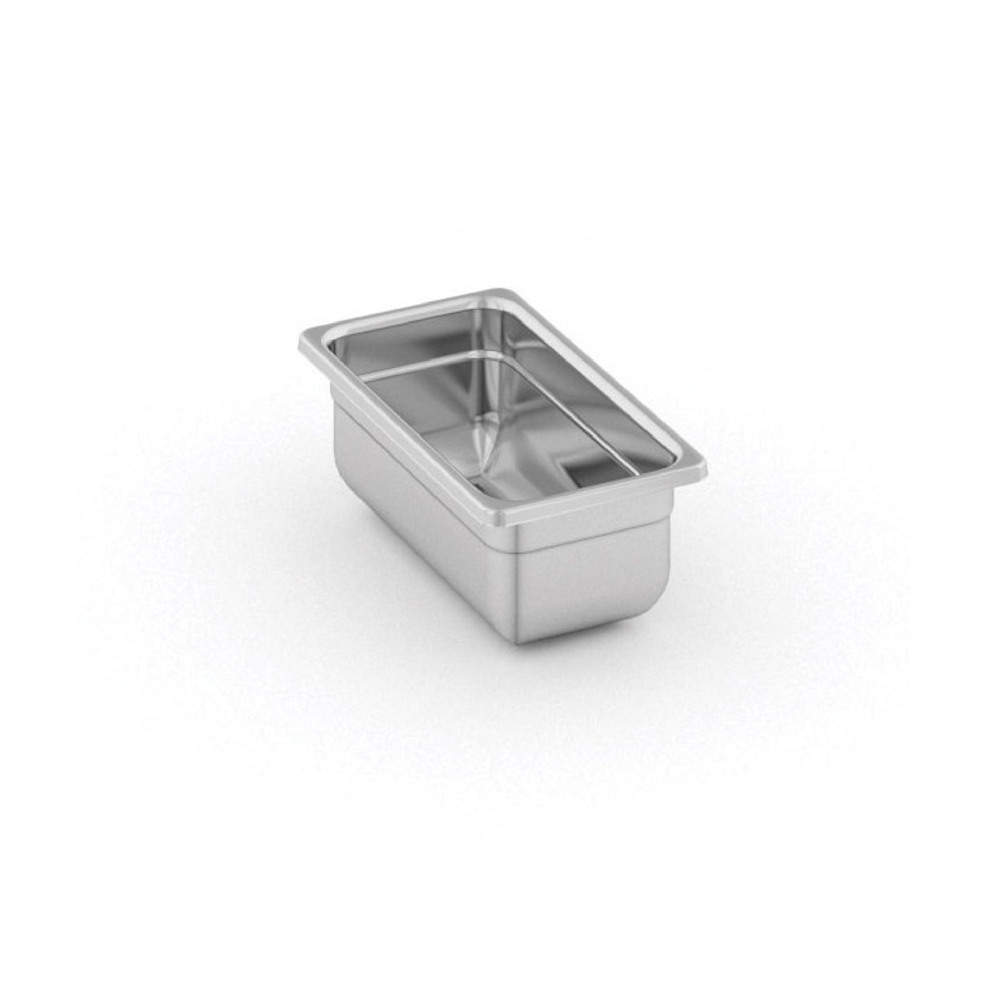 Produktbild von APS GN 1/3 Edelstahl Behälter – 32,5x17,6x10 Cm, 4 Liter, Seidenmatt, Spülmaschinenfest – Für Gastronomie & Catering
