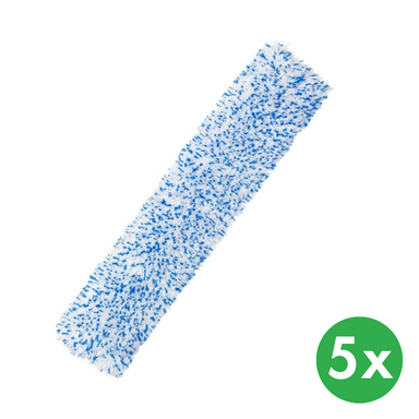 Einwascherbezug blau-weiß, 35 cm (5 Stk.)