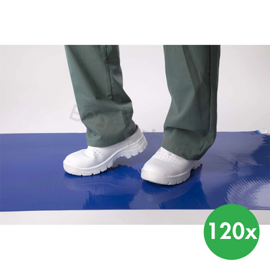 Einweg-Hygiene-Reinigungsmatte, 60 x 90 cm, 4 x 30 Stk, blau