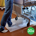 Einweg-Hygiene-Reinigungsmatte 66 x 114 cm, 30 Stk, weiß