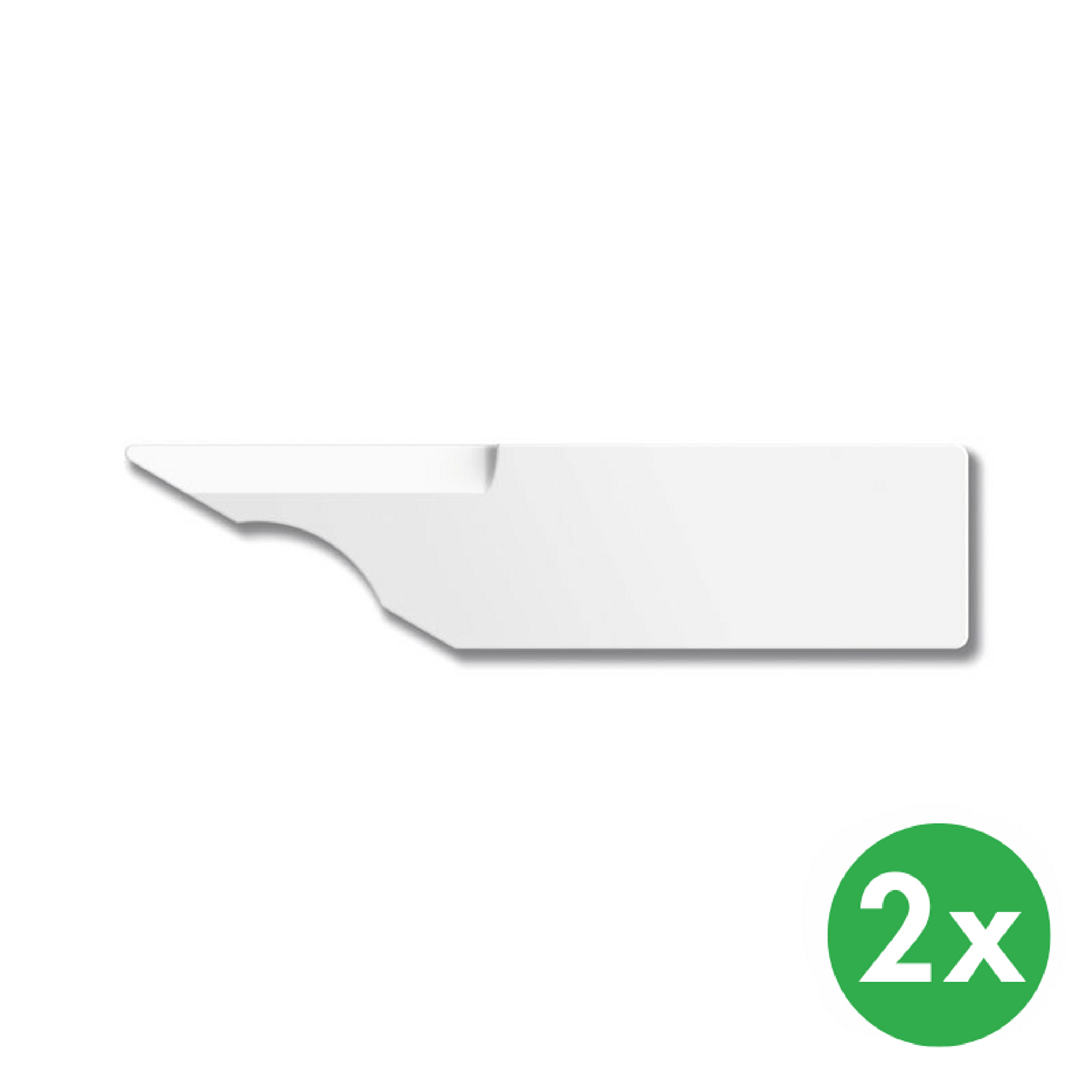 Entgratungsklinge, konkav