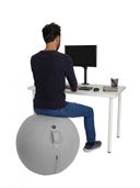 Ergonomischer Sitzball, grau