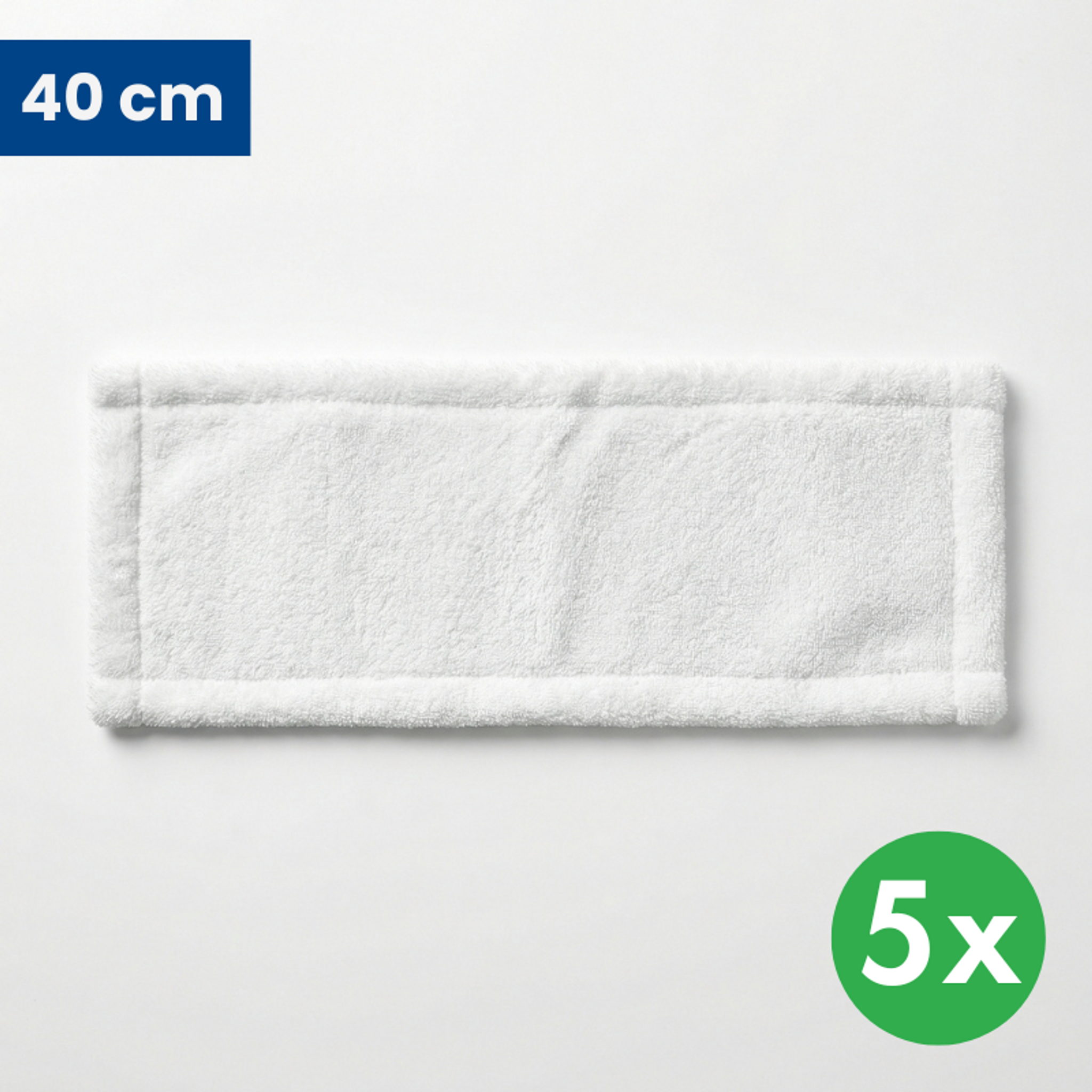Ersatzmopp 40 cm, 5 Stk.