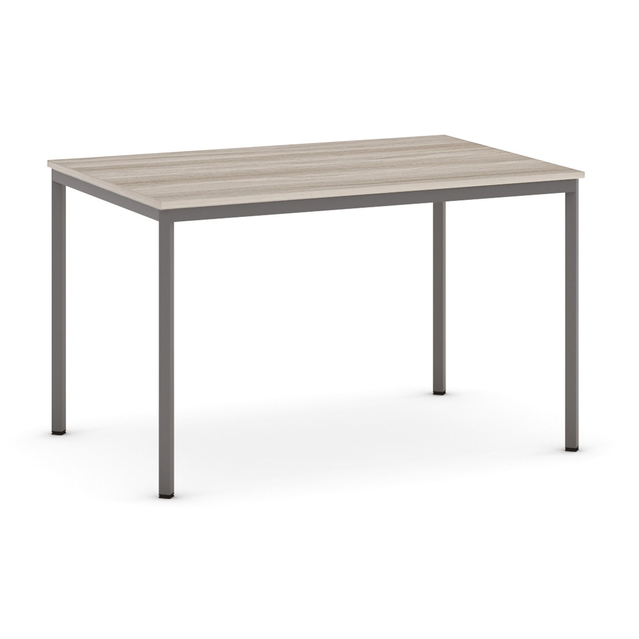 Esstisch, 1200 x 800 mm, Tischgestell dunkelgrau, Eiche natur
