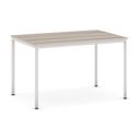 Esstisch, 1200 x 800 mm, Tischgestell grau, Eiche natur