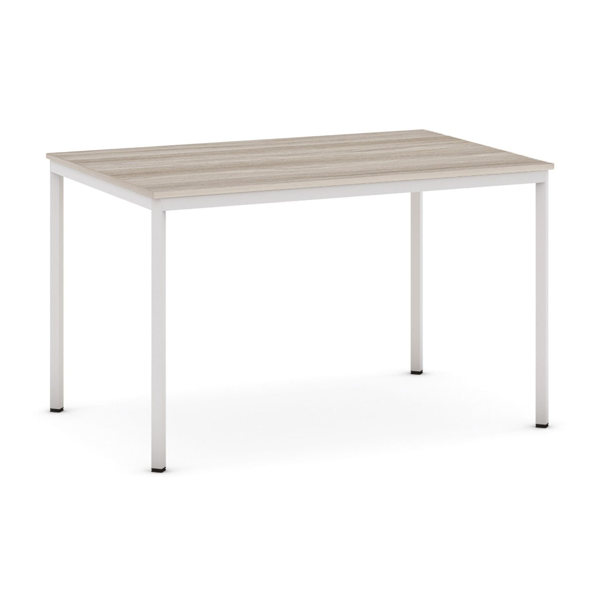Esstisch, 1200 x 800 mm, Tischgestell grau, Eiche natur