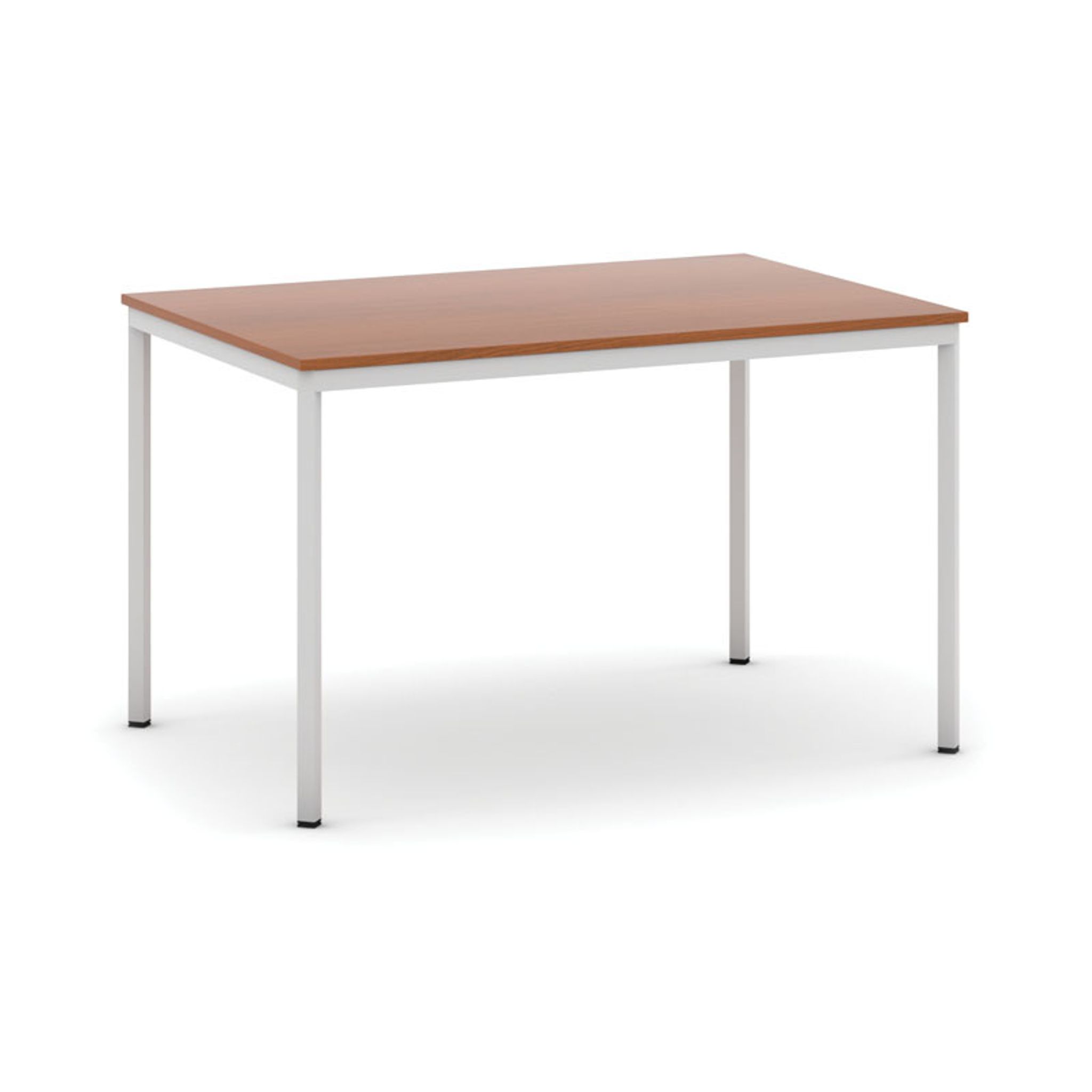 Esstisch, 1200 x 800 mm, Tischgestell grau, Kirsche
