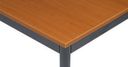 Esstisch, 1600 x 800 mm, Tischgestell dunkelgrau, Kirsche