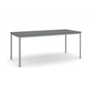 Esstisch, 1800 x 800 mm, Gestell dunkelgrau, Graphit