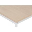 Esstisch, 2000 x 800 mm, Tischgestell grau, Birke