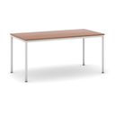 Esstisch BASIC, 160x80 cm, graues Metallgestell, Kirsche