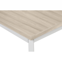 Esstisch TRIVIA, grau Konstruktion, 1200 x 800 mm, Eiche natur