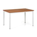 Esstisch TRIVIA, grau Konstruktion, 1200 x 800 mm, Kirschbaum