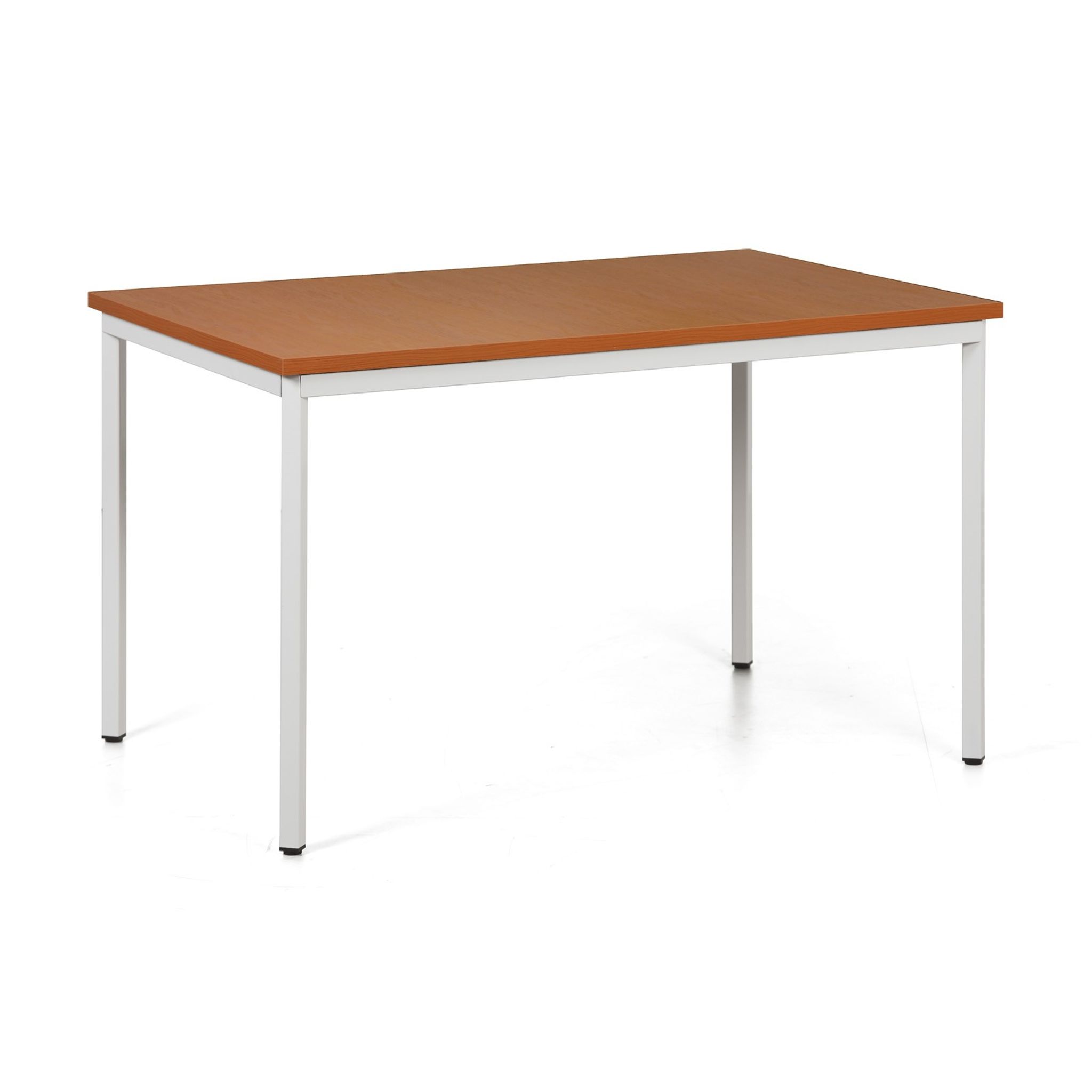 Esstisch TRIVIA, grau Konstruktion, 1200 x 800 mm, Kirschbaum