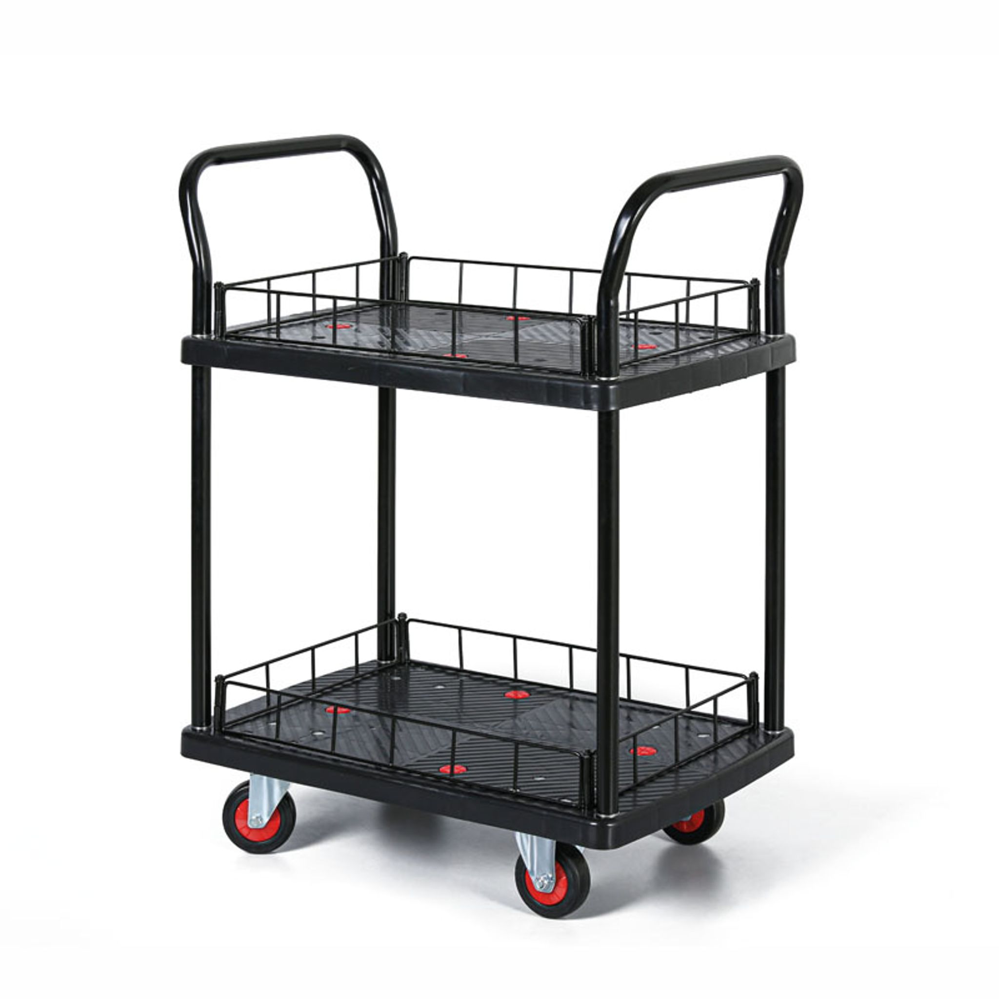Etagenwagen, 2 Regale, 150 kg, 585 x 410 mm