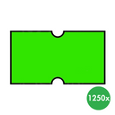 Etikety - 22 x 12 mm, 42 ks, signálna zelena
