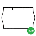 Etikety - 25 x 16 mm, 36ks, biela