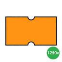 Etykiety - 22 x 12 mm, 42 szt., kolor pomarańczowy