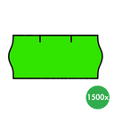 Etykiety - 26 x 12 mm, 36 szt., kolor zielony sygnałowy