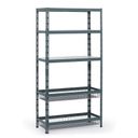 Fachbodenregal mit Körben, 1790 x 900 x 400 mm, Tragfähigkeit 175 kg, 3 Fachböden + 2 Körbe