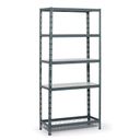 Fachbodenregal mit Körben, 1954 x 900 x 400 mm, Tragfähigkeit 175 kg, 4 Fachböden + 1 Korb