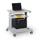 Fahrbarer Arbeitstisch, 600 x 500 mm, Höhe 670 mm