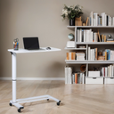 Fahrbarer höhenverstellbarer Tisch, 900 x 420 mm