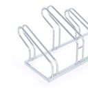 Fahrradständer 1+1 GRATIS, boden, Zwei Radbreiten von 55 und 80 mm, für 4 Räder