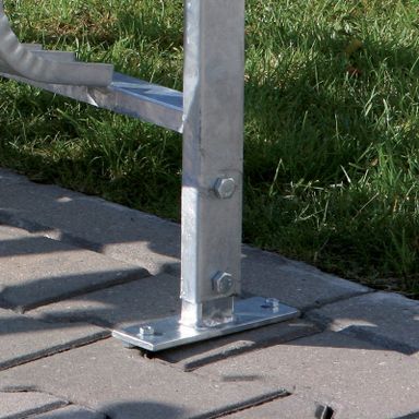 Fahrradständer für 5 Räder, einseitig, zur Verankerung