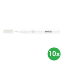Farbmarker MemoBe, 10 Stk., weiß