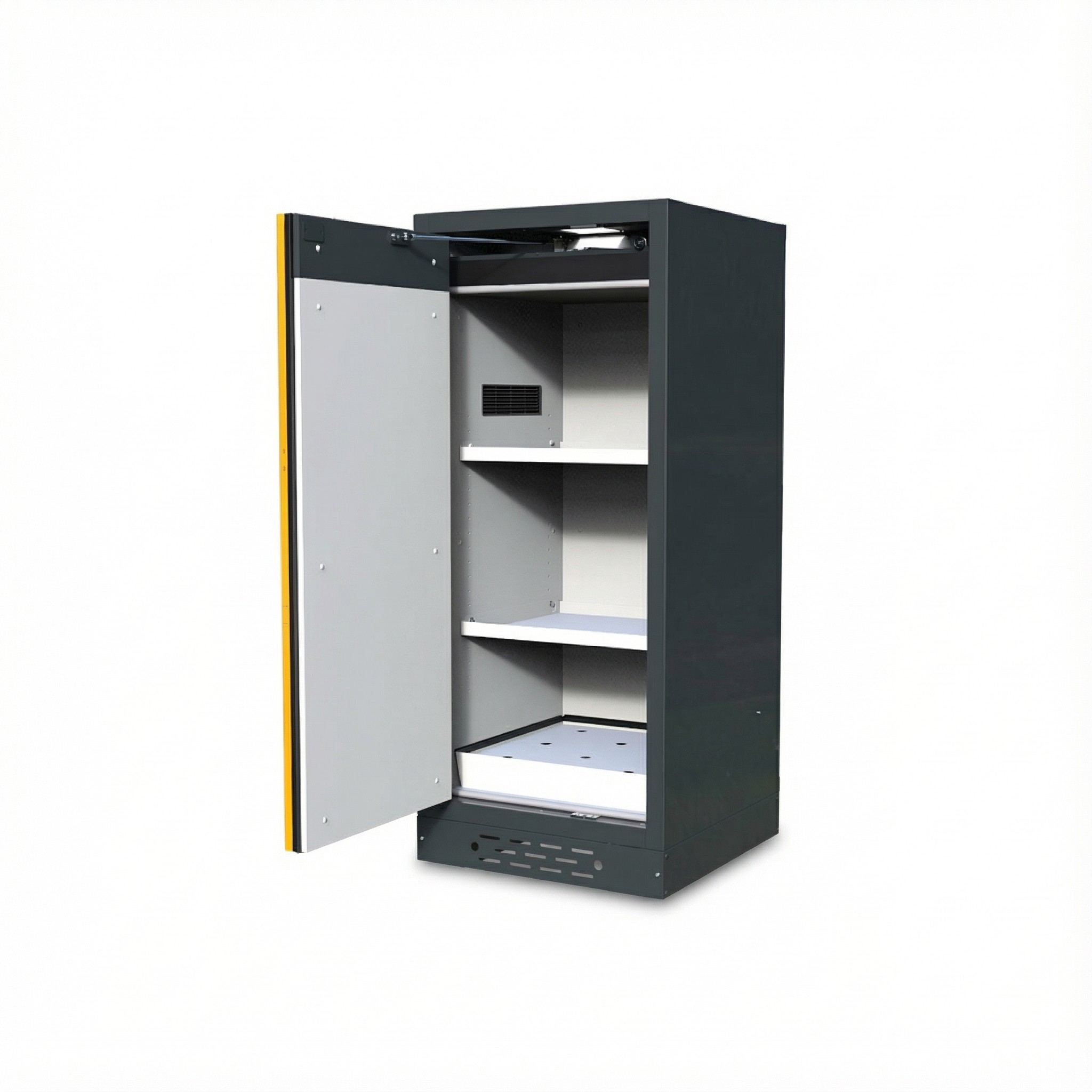 B2B Partner Feuerwiderstandsschrank für Gefahrstoffe, Typ 30, 600 × 615 × 1400 mm, einflügelig 2