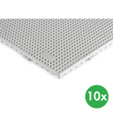 Fliesen für feuchte Umgebungen, 0,6 x 0,6 m, beige, 10 Stk.