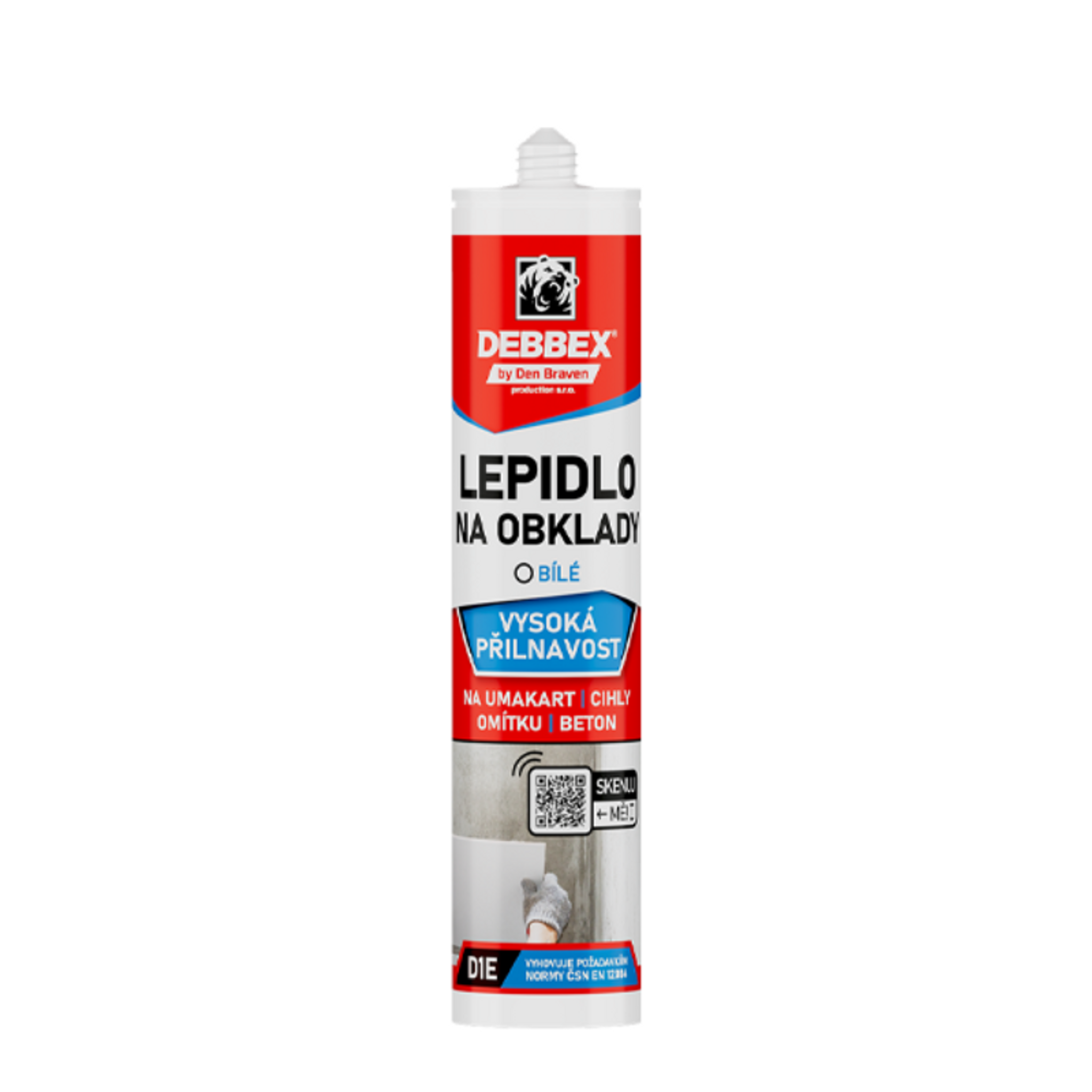 Fliesenleim, 310 ml, weiß