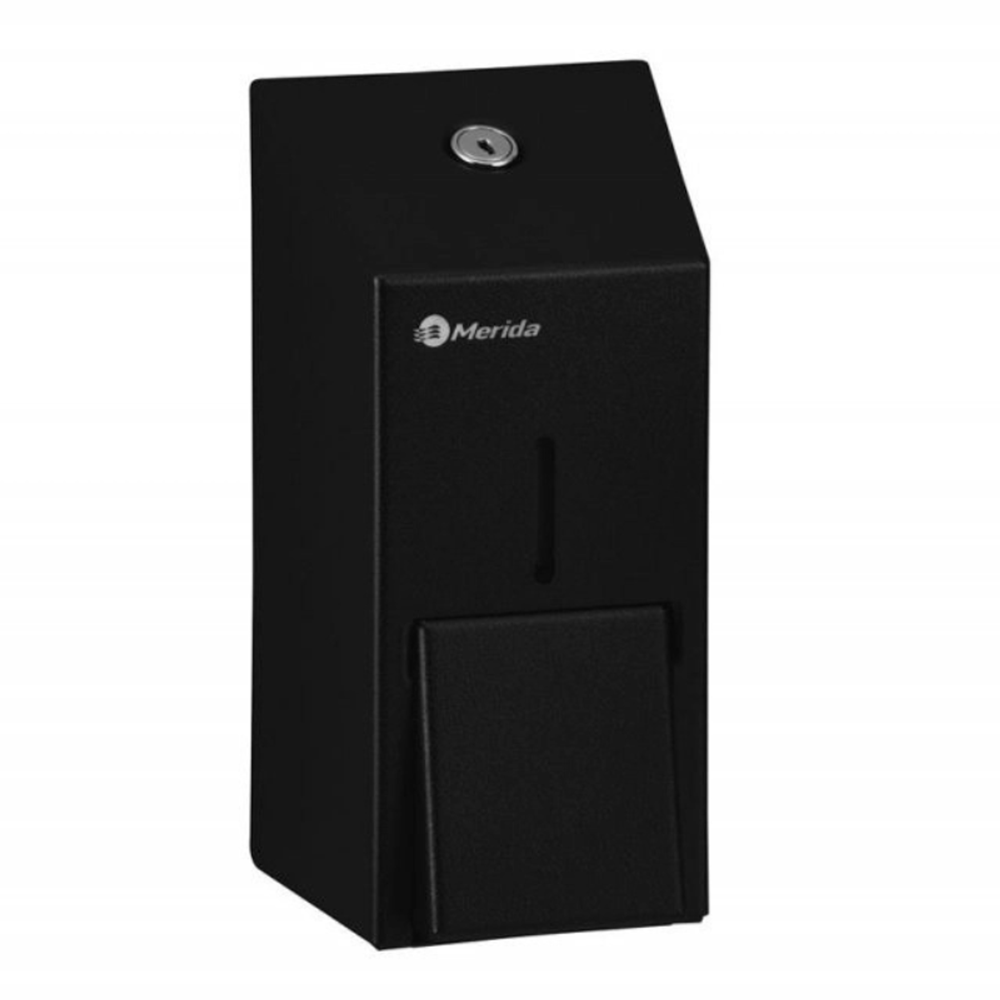 Flüssigseifenspender MERIDA 400 ml, schwarz Flüssigseifenspender MERIDA 400 ml, schwarz