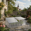 Frühbeet 40 × 60 × 100 cm, verstärkte Konstruktion, Polycarbonat Frühbeet 40 × 60 × 100 cm, verstärkte Konstruktion, Polycarbonat