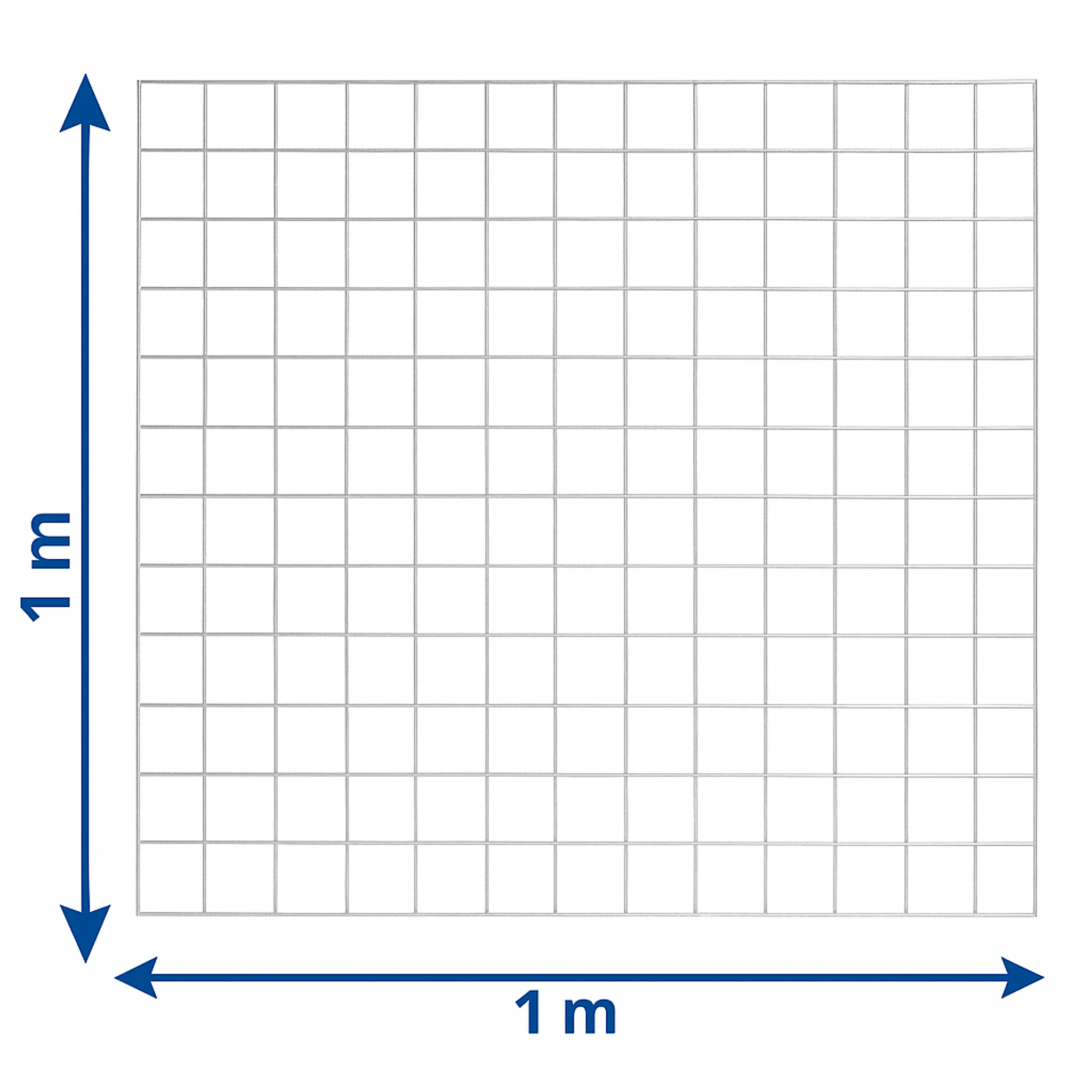 Gabionová síť 1x1 m, drát 3 mm, oka 5x5 cm, balení 4 ks
