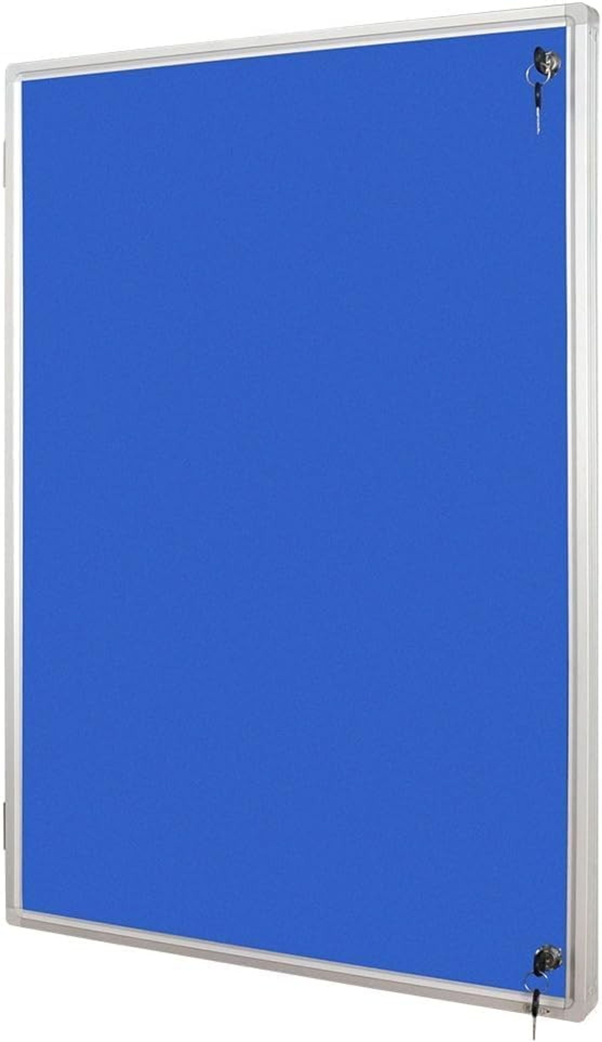 Gablota tekstylna wewnętrzna, niebieska, 500 x 700 mm