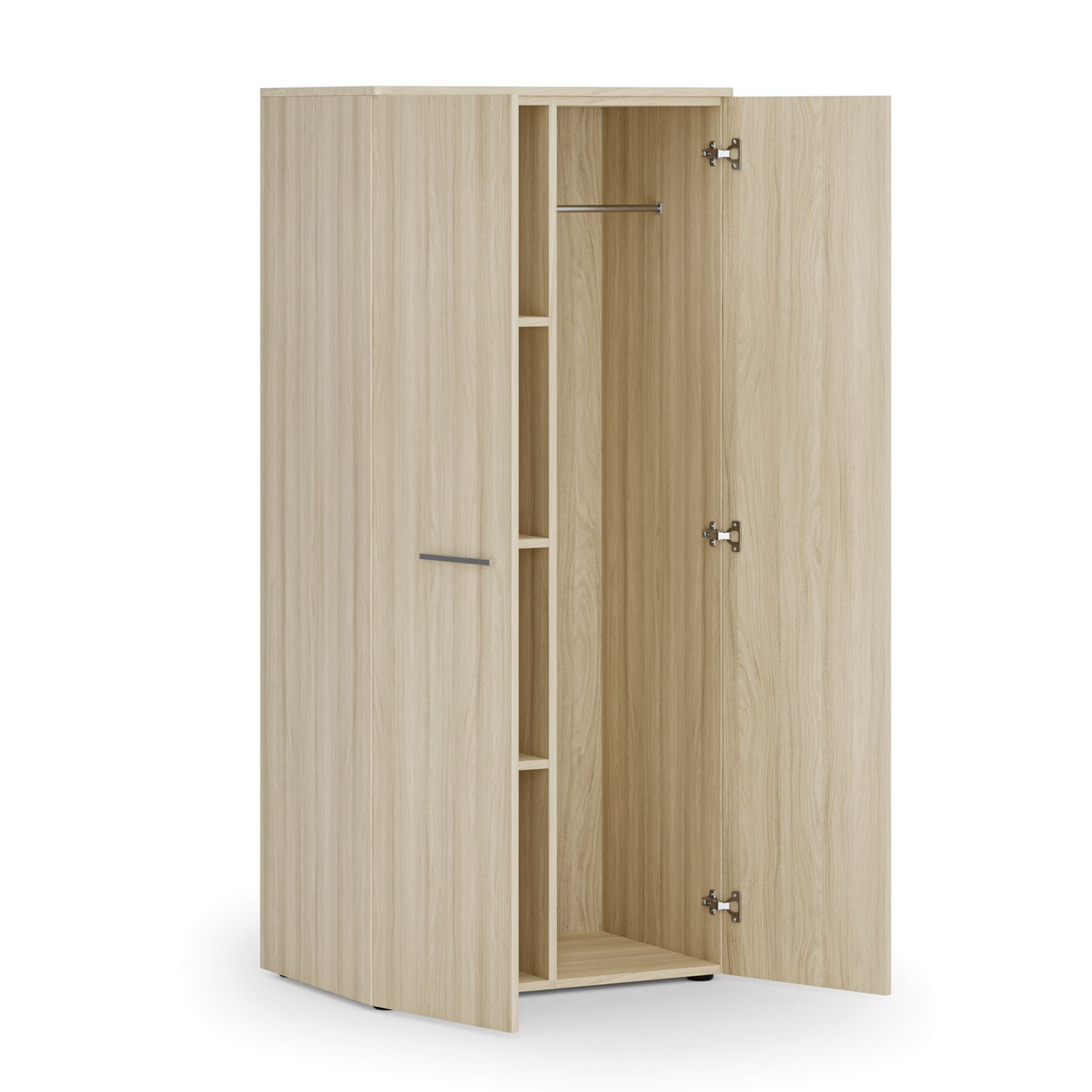 Outlet Hochschrank, Garderobenschrank, Schrank, Nußbaum statt 998 €