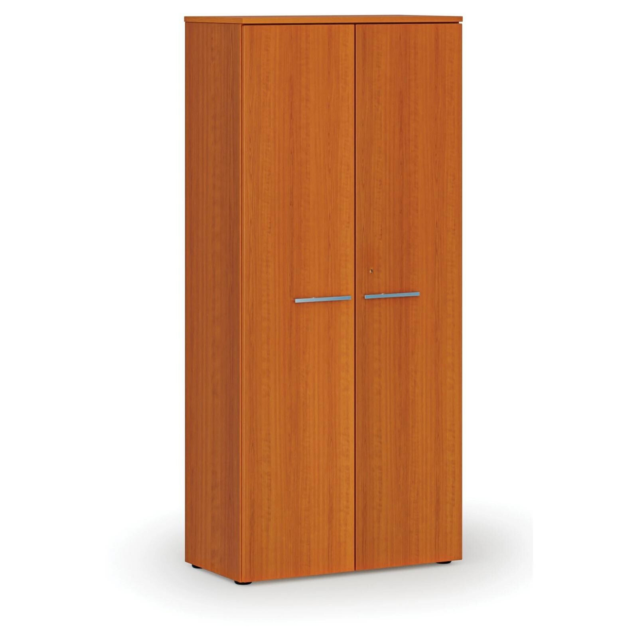 Garderobenschrank mit Auszug PRIMO WOOD, 1781 x 800 x 420 mm, Kirsche