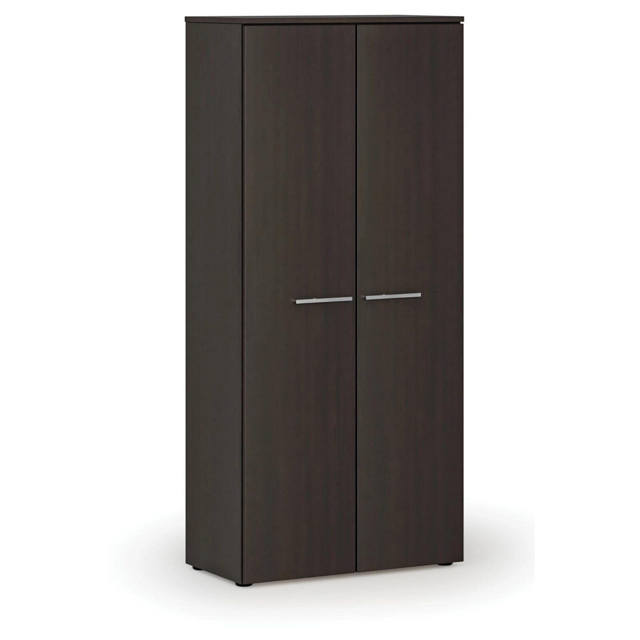 Garderobenschrank mit Auszug PRIMO WOOD, 1781 x 800 x 420 mm, Wenge