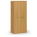 Garderobenschrank mit Auszug PRIMO WOOD, 800 x 420 x 1781 mm, Buche