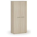 Garderobenschrank mit Auszug PRIMO WOOD, 800 x 420 x 1781 mm, Eiche natur