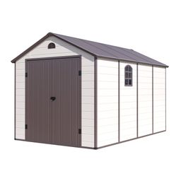 Gartenhaus G21 Boston 882 - 241 x 366 cm, Kunstoff, Kunststoff, beige