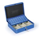 Geldzählkassette EURO 90 x 300 x 240 mm, blau