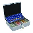 Geldzählkassette EURO 90 x 300 x 240 mm, silberfarben