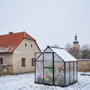 Gewächshaus 210 x 183 x 193 cm, verstärkte Konstruktion, Polycarbonat 6 mm Gewächshaus 210 x 183 x 193 cm, verstärkte Konstruktion, Polycarbonat 6 mm
