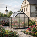 Gewächshaus 210 x 183 x 248 cm, verstärkte Konstruktion, Polycarbonat 6 mm Gewächshaus 210 x 183 x 248 cm, verstärkte Konstruktion, Polycarbonat 6 mm