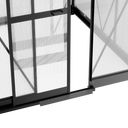 Gewächshaus 210 x 183 x 248 cm, verstärkte Konstruktion, Polycarbonat 6 mm Gewächshaus 210 x 183 x 248 cm, verstärkte Konstruktion, Polycarbonat 6 mm