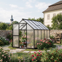 Gewächshaus 210 x 183 x 304 cm, verstärkte Konstruktion, Polycarbonat 6 mm Gewächshaus 210 x 183 x 304 cm, verstärkte Konstruktion, Polycarbonat 6 mm